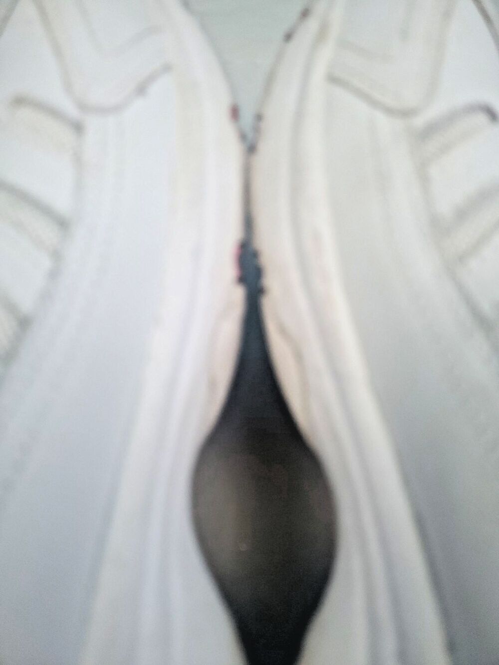 Easy Spirit Sz 7 White Leather Slip On Walking Shoes Sneaker Mules Pink Accents - Picture 7 of 12